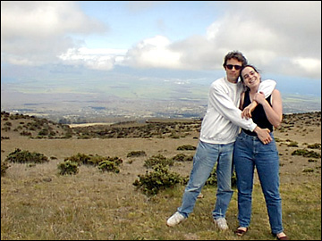 matthias and abigail in maui: 